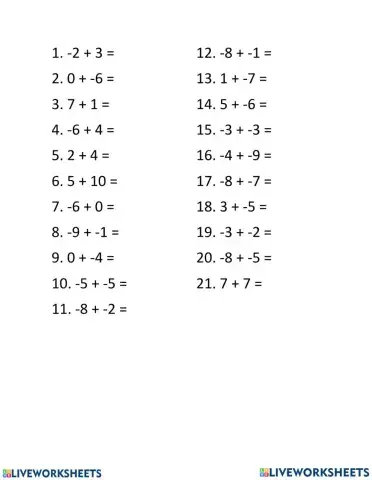 Integers