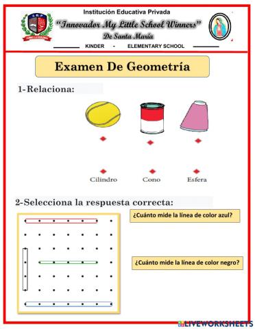 Examen de Geometría