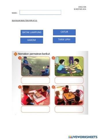 Pjpk permainan dalaman