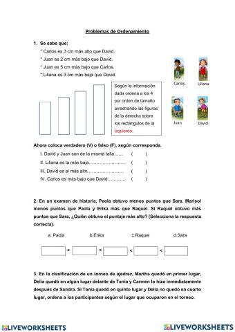 Examen de Matemática