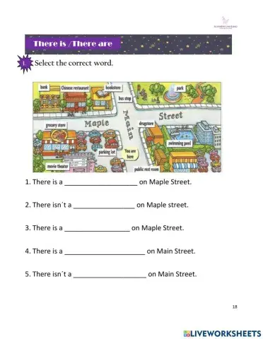 There is and There are