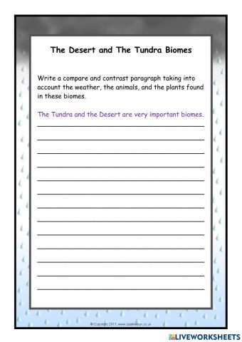 Compare and contrast paragraph