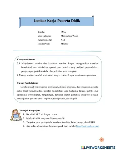 LKPD Matriks
