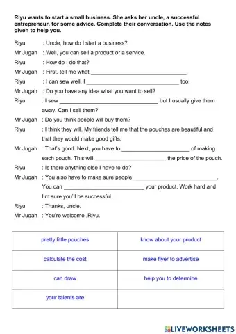 Unit 8 Entrepreneurs