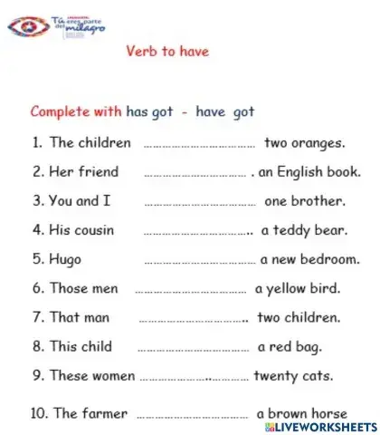 Verb to have