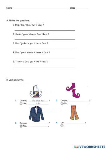 Do you (These vs This)