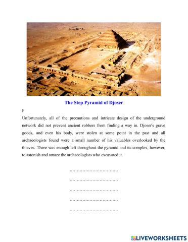 C16t2 - reading - p2 - The Step Pyramid of Djoser