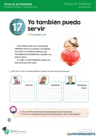 Yo también puedo servir