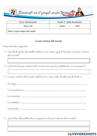 La peor señora del mundo