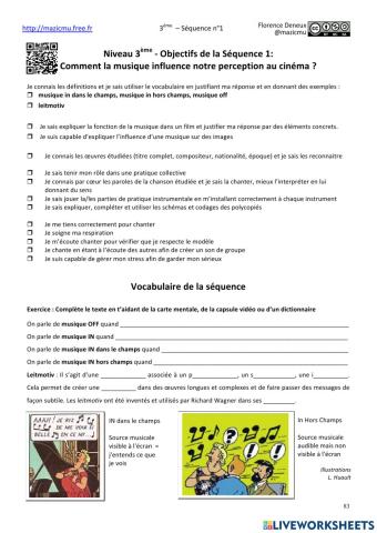 3s1 Exercice - Cinéma - 2021 2022