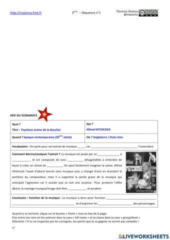 3s1 Scenariste - Cinéma - 2021 2022