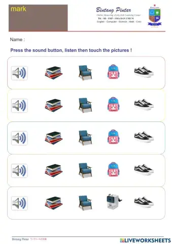 Things in the class room