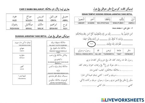 Beriman Kepada Malaikat