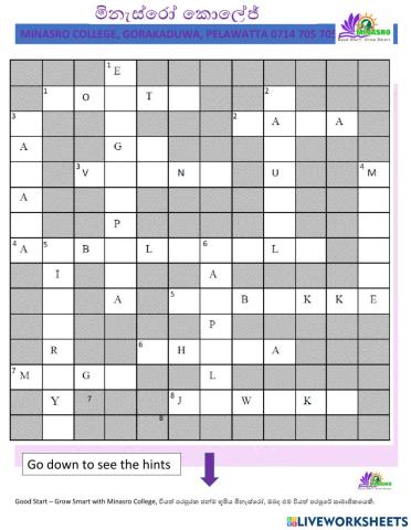 Minasro College -  Srilanka history