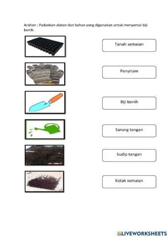 Kav bahan dan alat tani