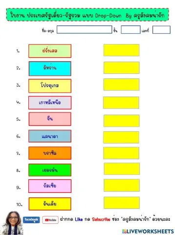 ประเทศรัฐเดี่ยวรัฐรวม-ครูสังคมน่ารัก