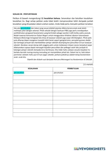 Tatabahasa bm1 tingkatan 4