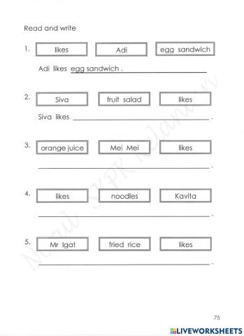 Food Pendidikan Khas (Learning disability)