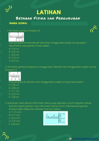 Besaran Fisika dan Pengukuran