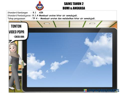 Sains Tahun 2: Kitaran air semula jadi