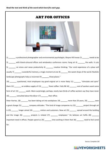 Art for offices