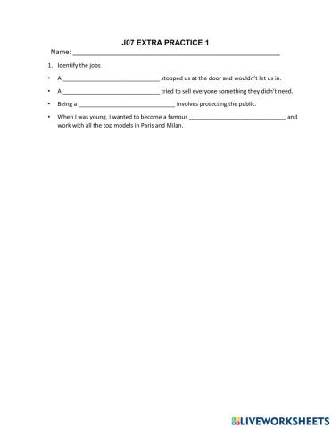 J08 Extra Practice 1