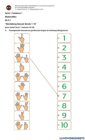 Menghitung Jumlah Benda