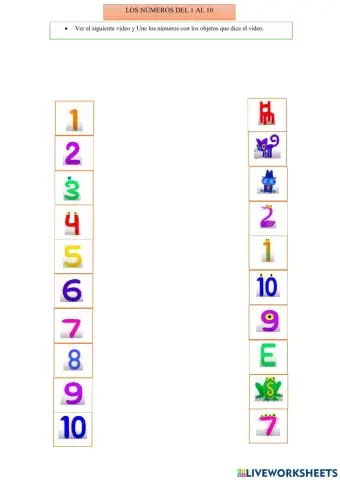 Números del 1 al 10