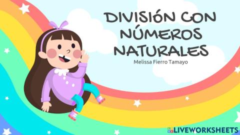 Division con numeros naturales