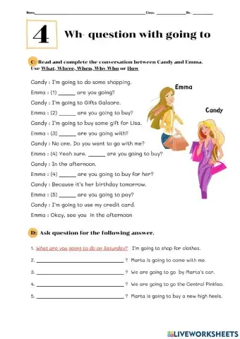 Wh-question with going to