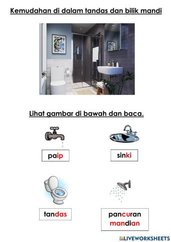 Kemudahan Tandas dan Bilik Mandi