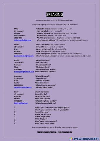 Introducing a Friend - Speaking