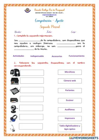 Evaluación de computación