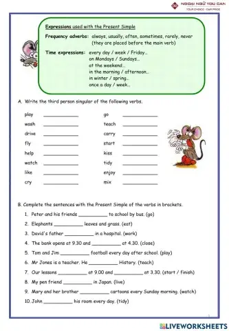 Present Simple Tense