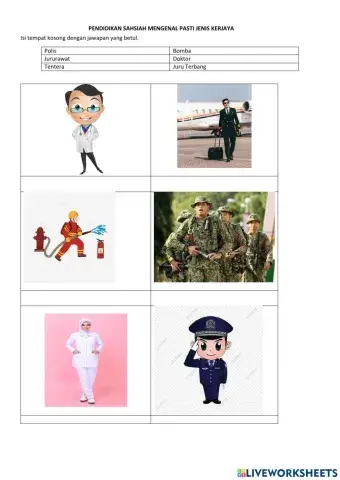 Jenis-Jenis Kerjaya