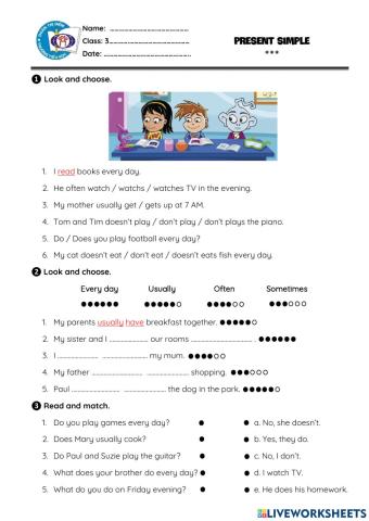 NIK - Week 3 - Present Simple