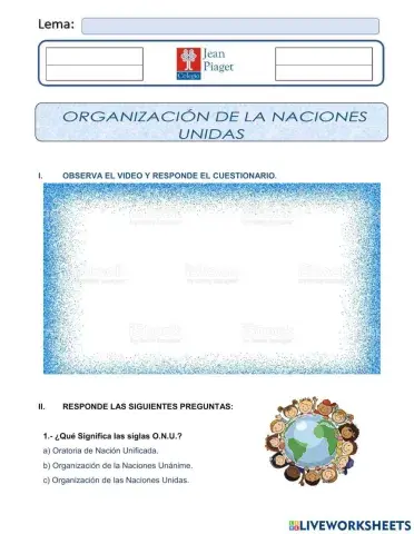 JP Día de las Naciones Unidas (O.N.U.)