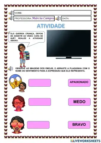 Sentimentos e emoções