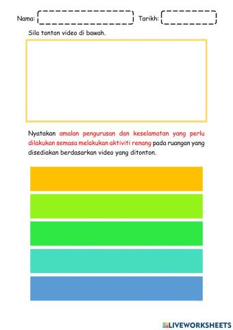 Mematuhi dan mengamalkan pengurusan dan keselamatan di air