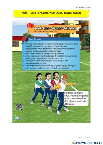 Permainan anak ayam dengan musang