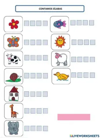 Conciencia Silábica