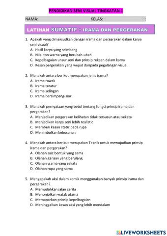 Irama dan pergerakan