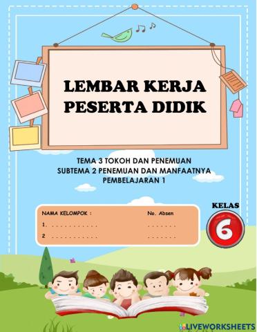 Lkpd tema 3 sub 2 KELAS VI