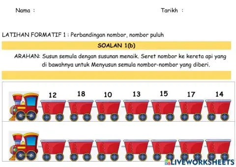1.1.3 Membuat Perbandingan Nombor