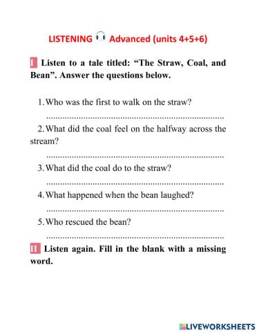 Big 4 lớp 8 advanced units 4+5+6