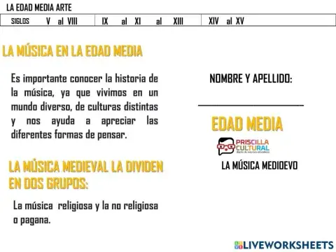 La musica en la edad media