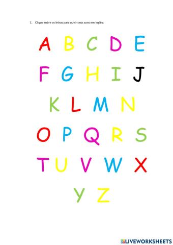 The Alphabet