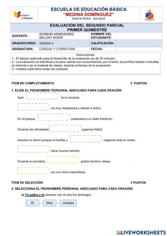 Evaluación parcial 2