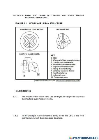 Geography paper 1 part 4