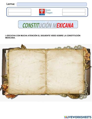 JP Constitución Mexicana.